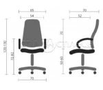 Крісло керівника Сол екошкіра