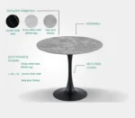 Стіл кухонний керамічний Опал